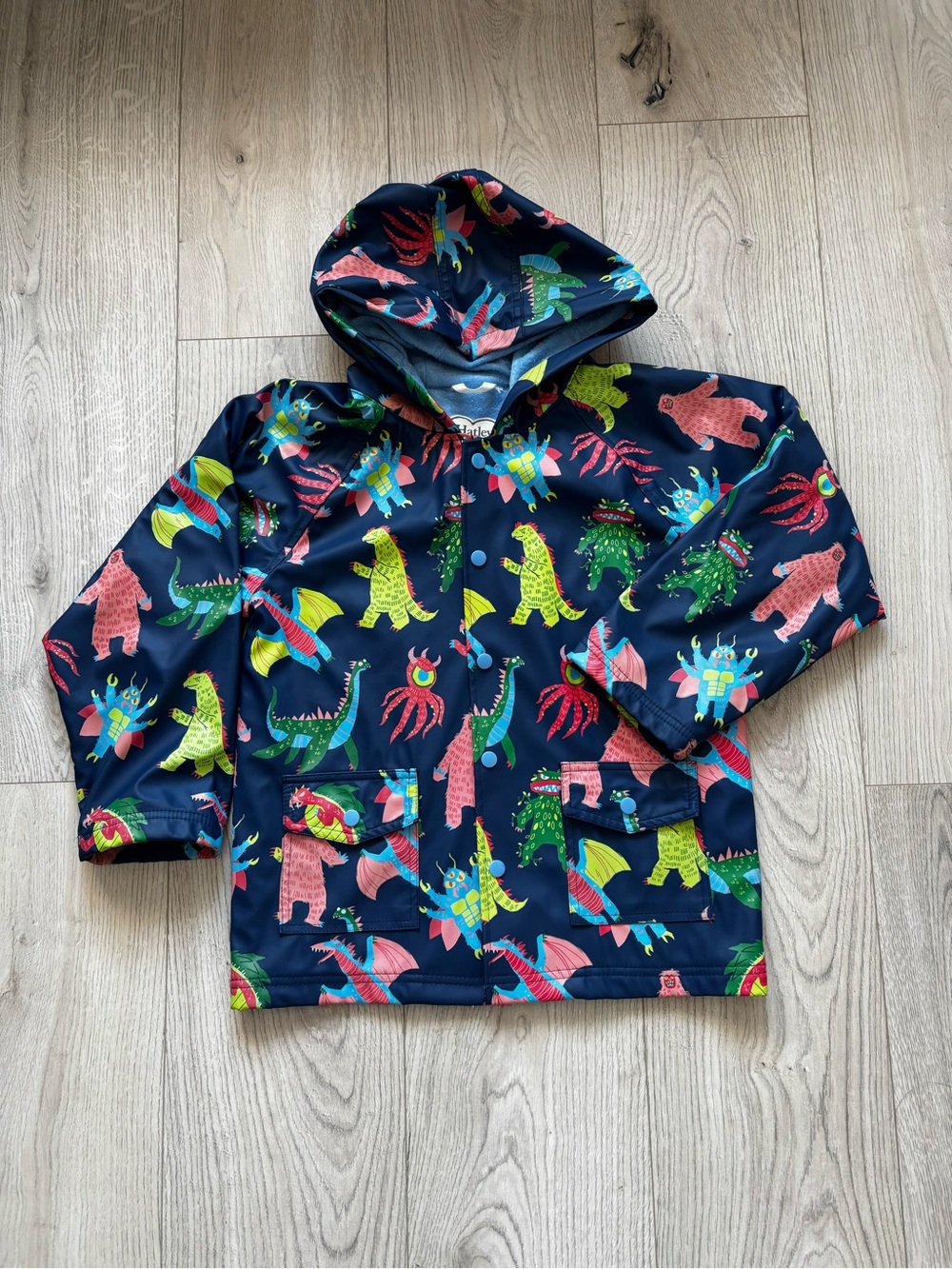 HATLEY Kids Size 8 Rain Jacket Raincoat Big Kids